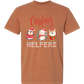 Christmas Helpers - Comfort Colors - Heavyweight Unisex Tee - Yellows, Oranges