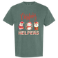 Christmas Helpers - Comfort Colors - Heavyweight Unisex Tee - Greens