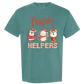 Christmas Helpers - Comfort Colors - Heavyweight Unisex Tee - Greens