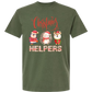 Christmas Helpers - Comfort Colors - Heavyweight Unisex Tee - Greens