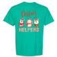 Christmas Helpers - Comfort Colors - Heavyweight Unisex Tee - Greens