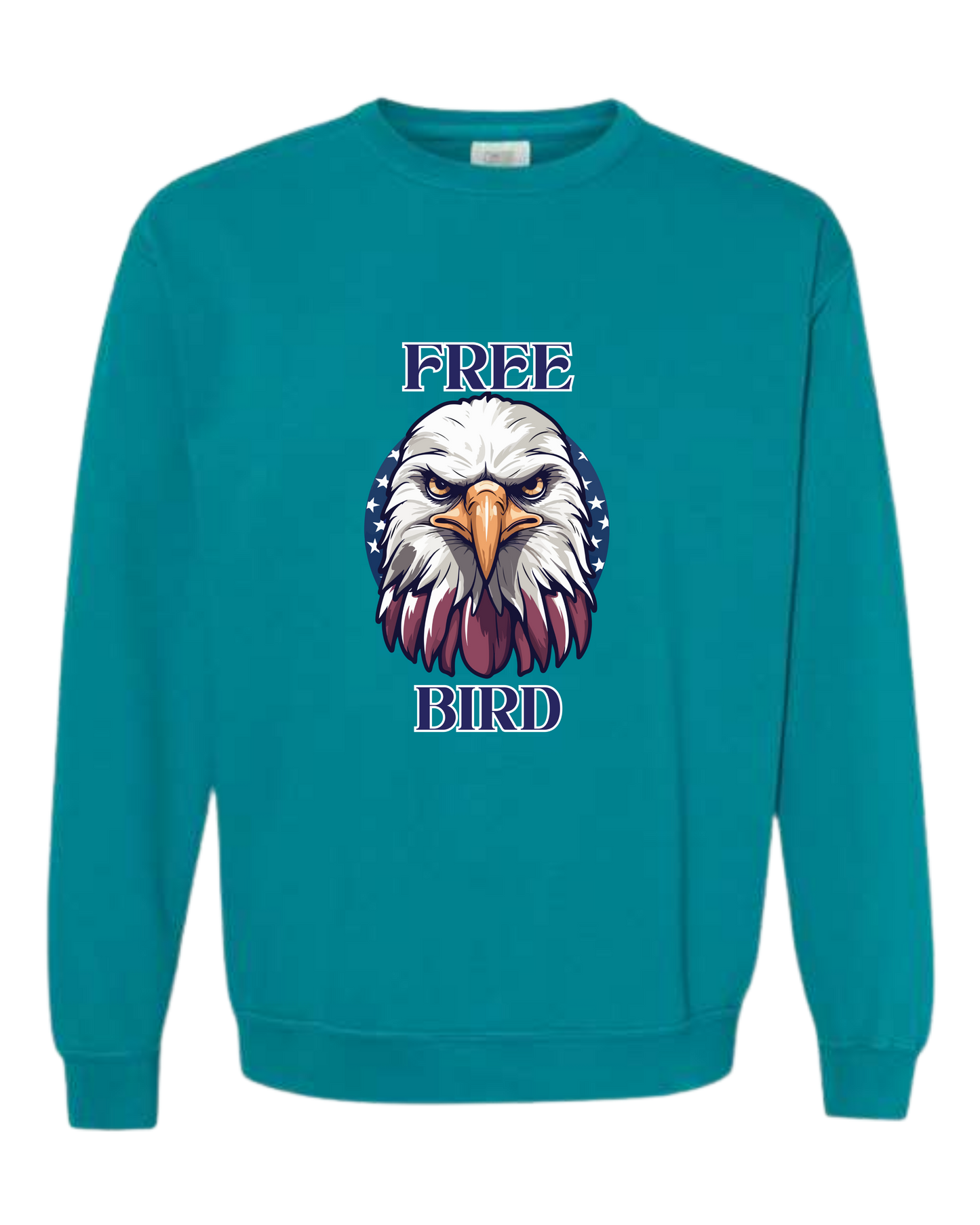 Free Bird - Comfort Colors - Sweatshirt - Blues