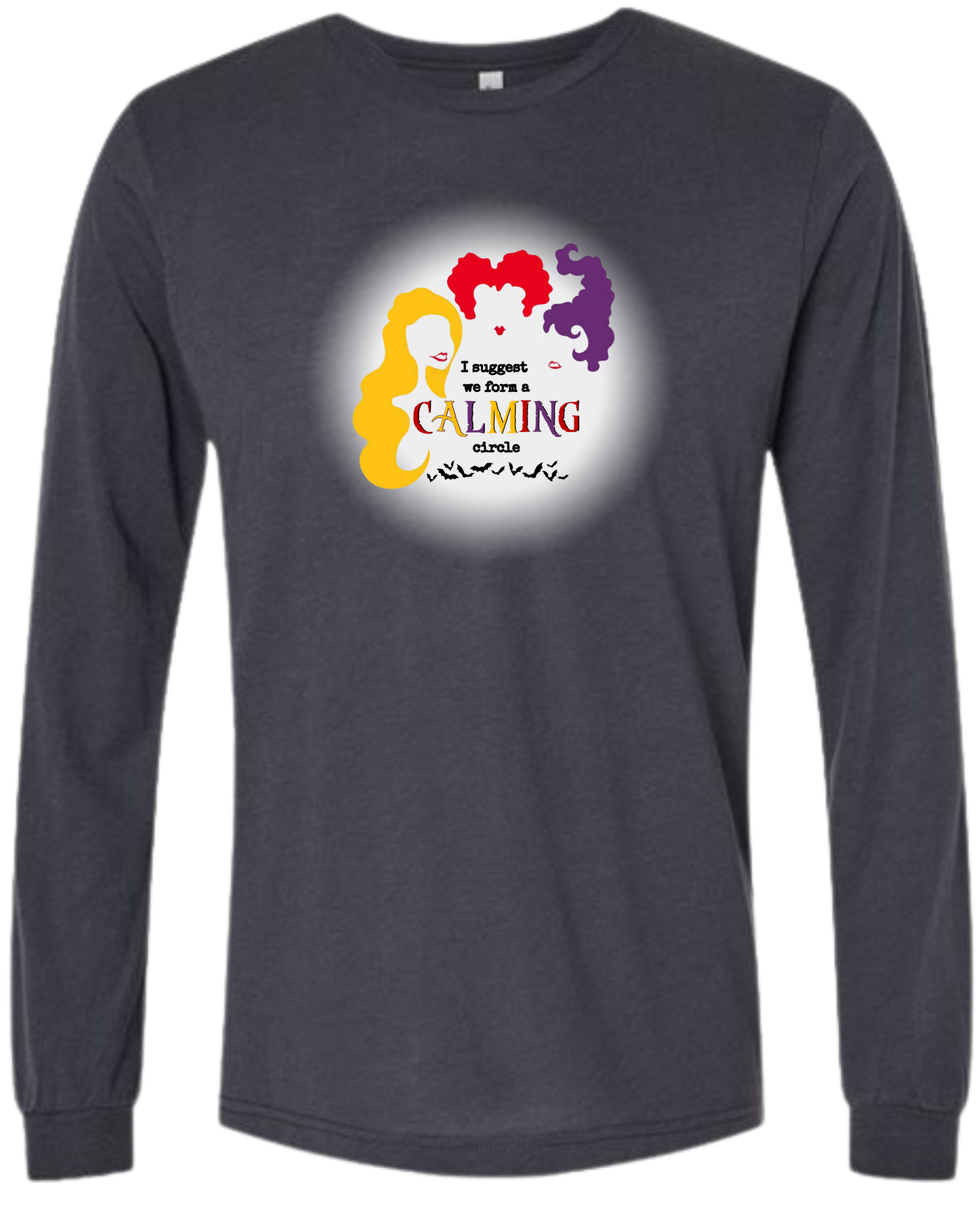 Calming Circle - Unisex Long Sleeve - Neutral Colors