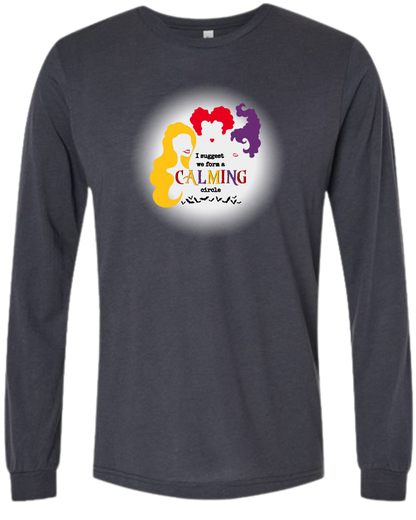 HP - Calming Circle - Unisex Long Sleeve - Neutral Colors