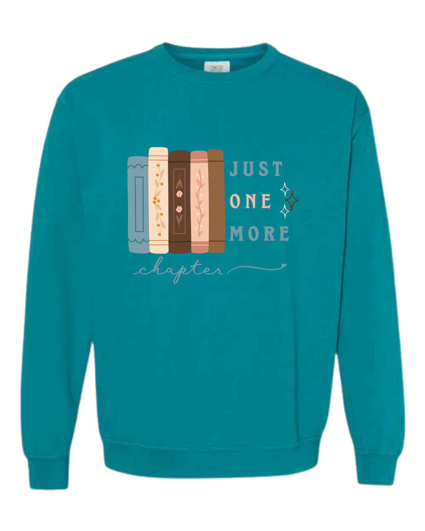 Just One More Chapter - Comfort Colors - Sweatshirt - Blues