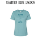 beta to alpha - women's relaxed fit tee - assorted colors