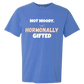 Not Moody. (just) Hormonally Gifted - Comfort Colors - Heavyweight Unisex Tee - Blues
