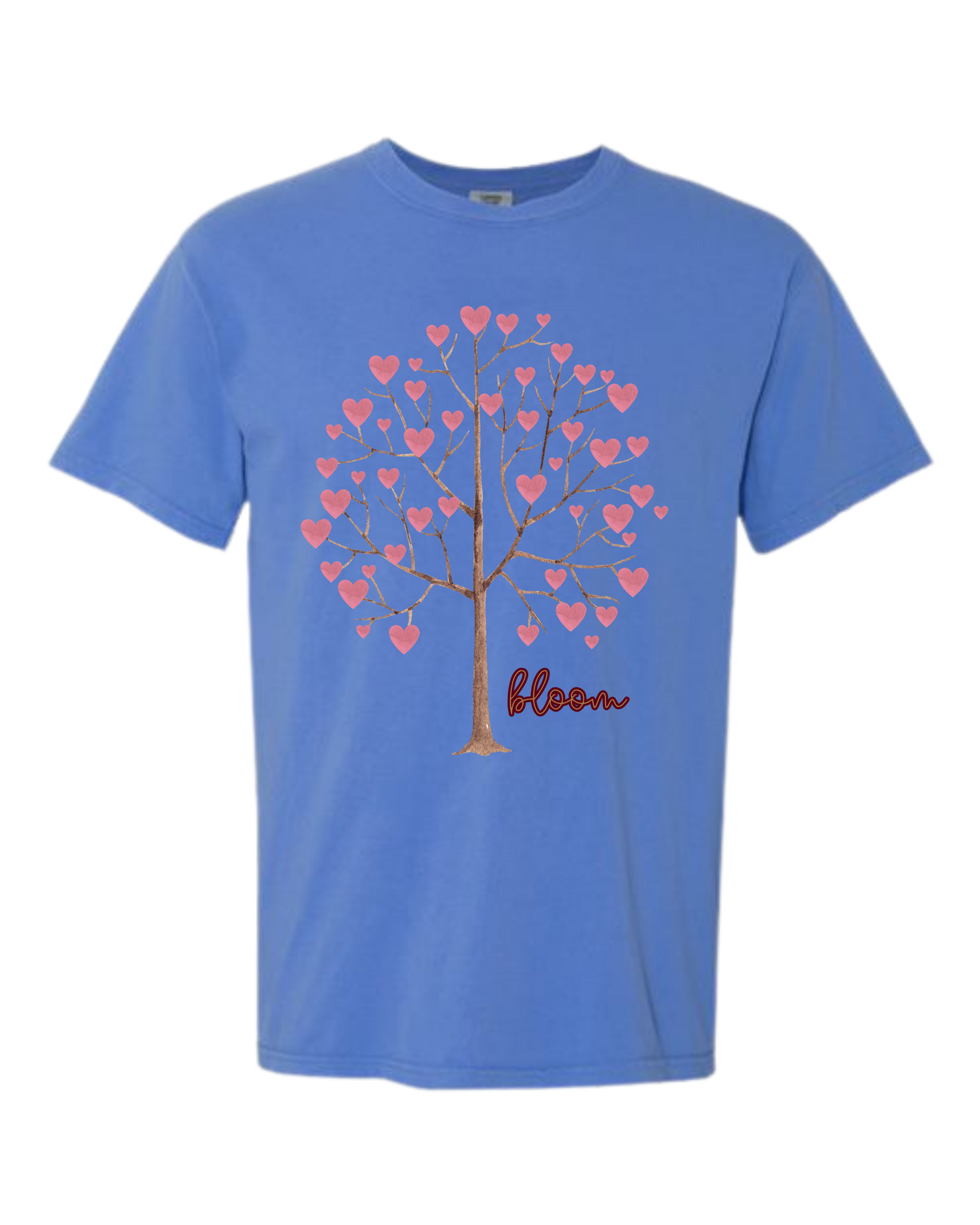 Bloom - Comfort Colors - Heavyweight Unisex Tee - Blues