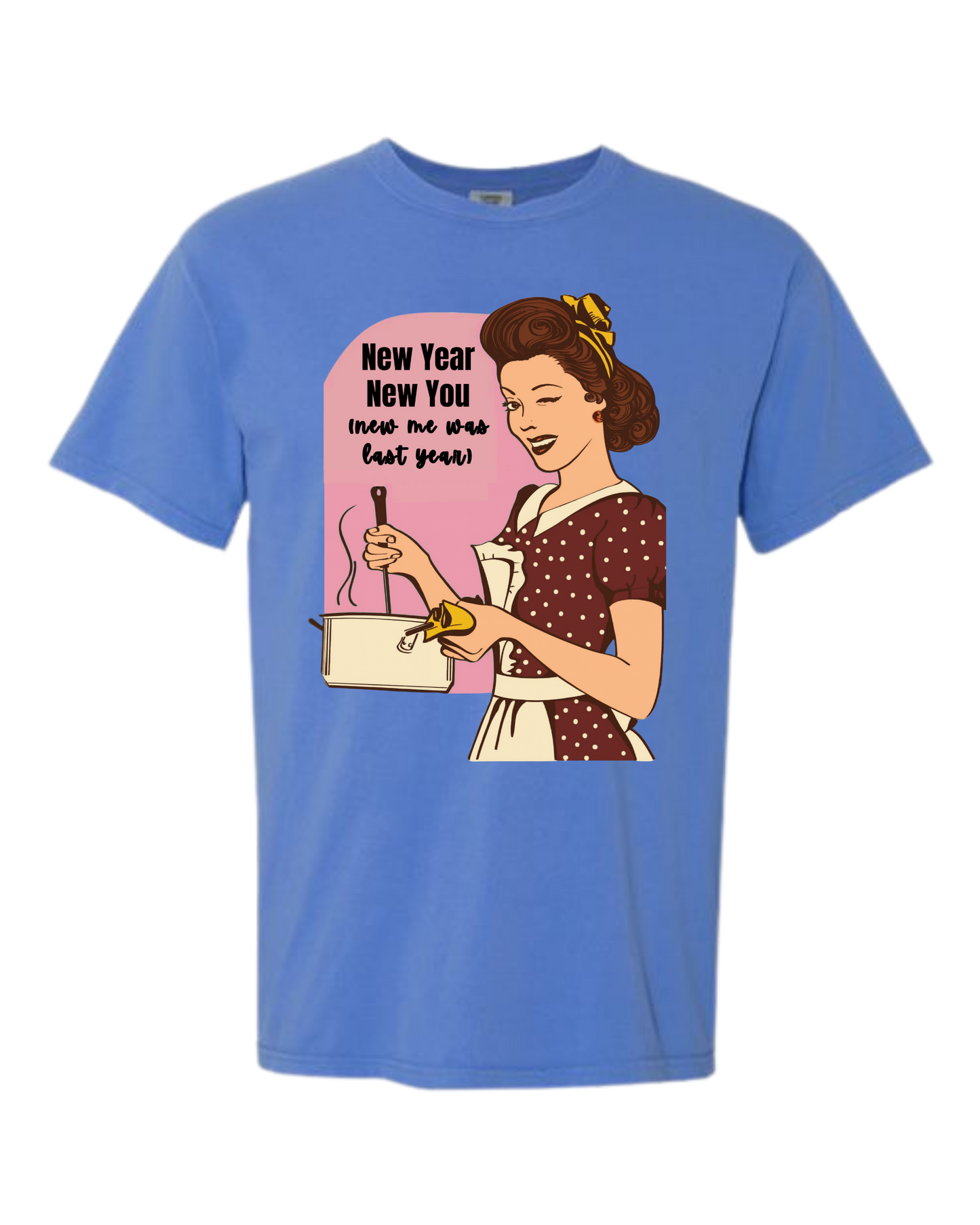 New Year New You - Comfort Colors - Heavyweight Unisex Tee - Blues