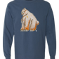 Muscle Bear - Comfort Colors - Heavyweight Long Sleeve Tee - Blues & Greens