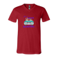 Get in Loser We're Playing Mahjong - Bella+Canvas - Unisex V-Neck - Assorted Colors