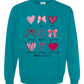 Galatians 5 - Valentines - Comfort Colors - Sweatshirt - Blues