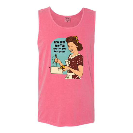 New Year New You - Comfort Colors - Unisex Tank - Assorted Colors