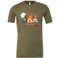 Happy HalloThanksMas Gnomes - Unisex Tee - Browns and Greens