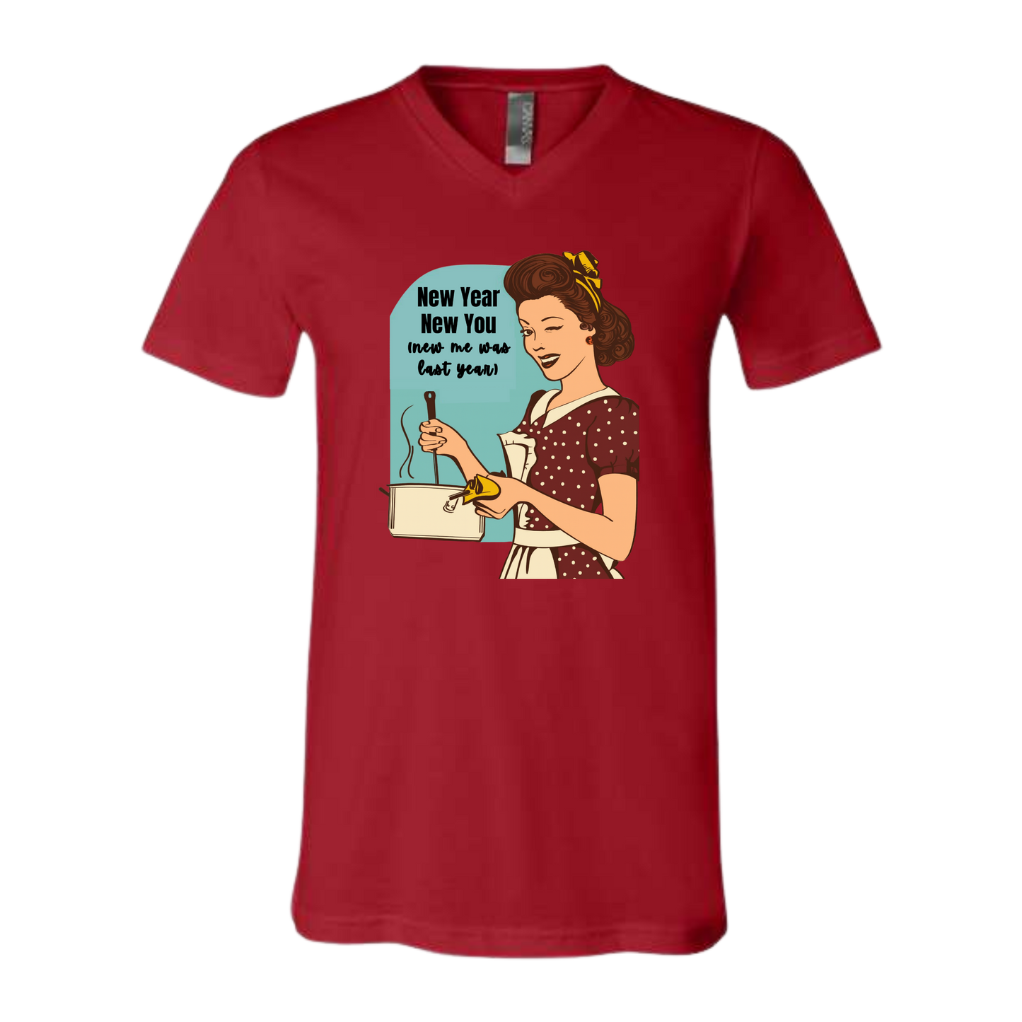New Year New You - Bella+Canvas - Unisex V-Neck - Assorted Colors