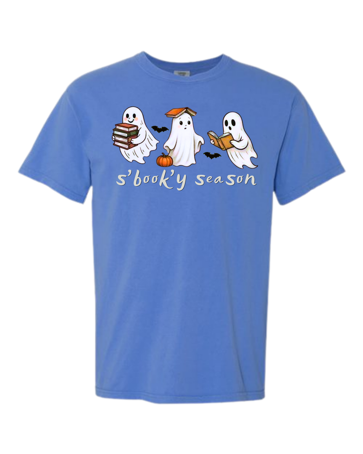S'book'y season - Comfort Colors - Heavyweight Unisex Tee - Blues
