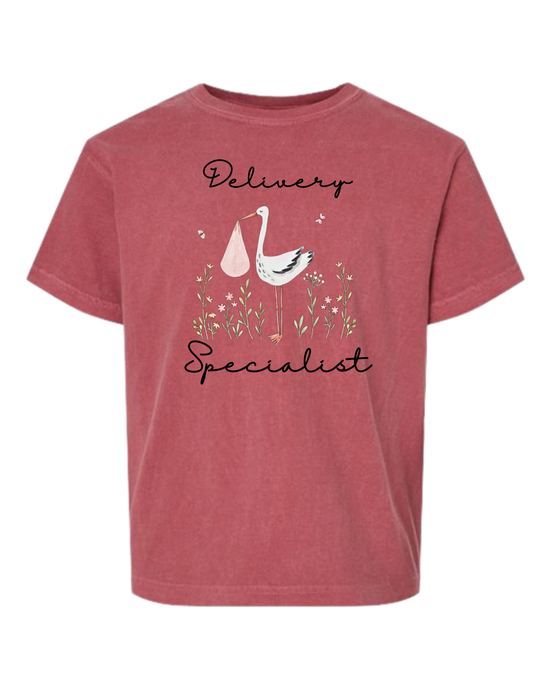 Delivery Specialist - Comfort Colors - Heavyweight Youth Tee - Assorted Colors