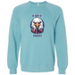 Free Bird - Sponge Fleece Raglan Sweatshirt - Blues, Greens, Purple, and Black