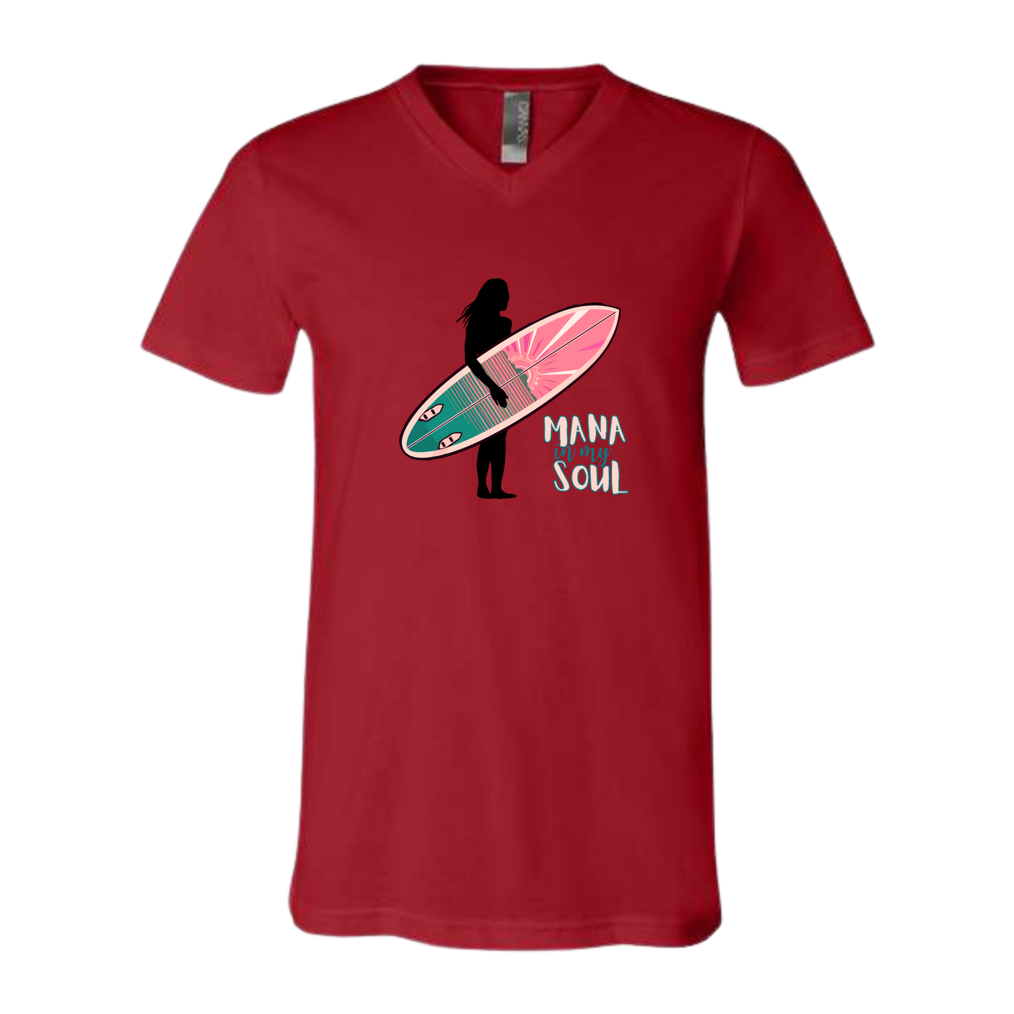 Mana in My Soul - Bella+Canvas - Unisex V-Neck - Assorted Colors