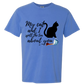 My Cat and I spill the tea about you - Comfort Colors - Heavyweight Unisex Tee - Blues