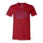 Sunsets & No Regrets - Bella+Canvas - Unisex V-Neck - Assorted Colors