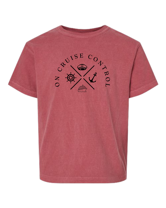 On Cruise Control - Comfort Colors - Heavyweight Youth Tee - Assorted Colors