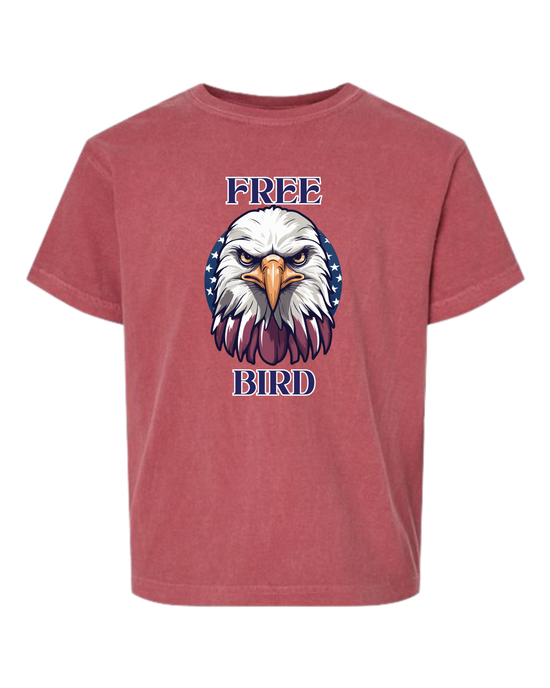 Free Bird - Comfort Colors - Heavyweight Youth Tee - Assorted Colors