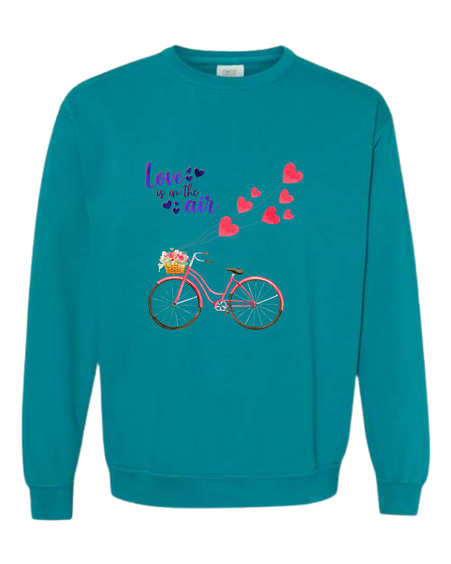 Love is in the Air - Comfort Colors - Sweatshirt - Blues