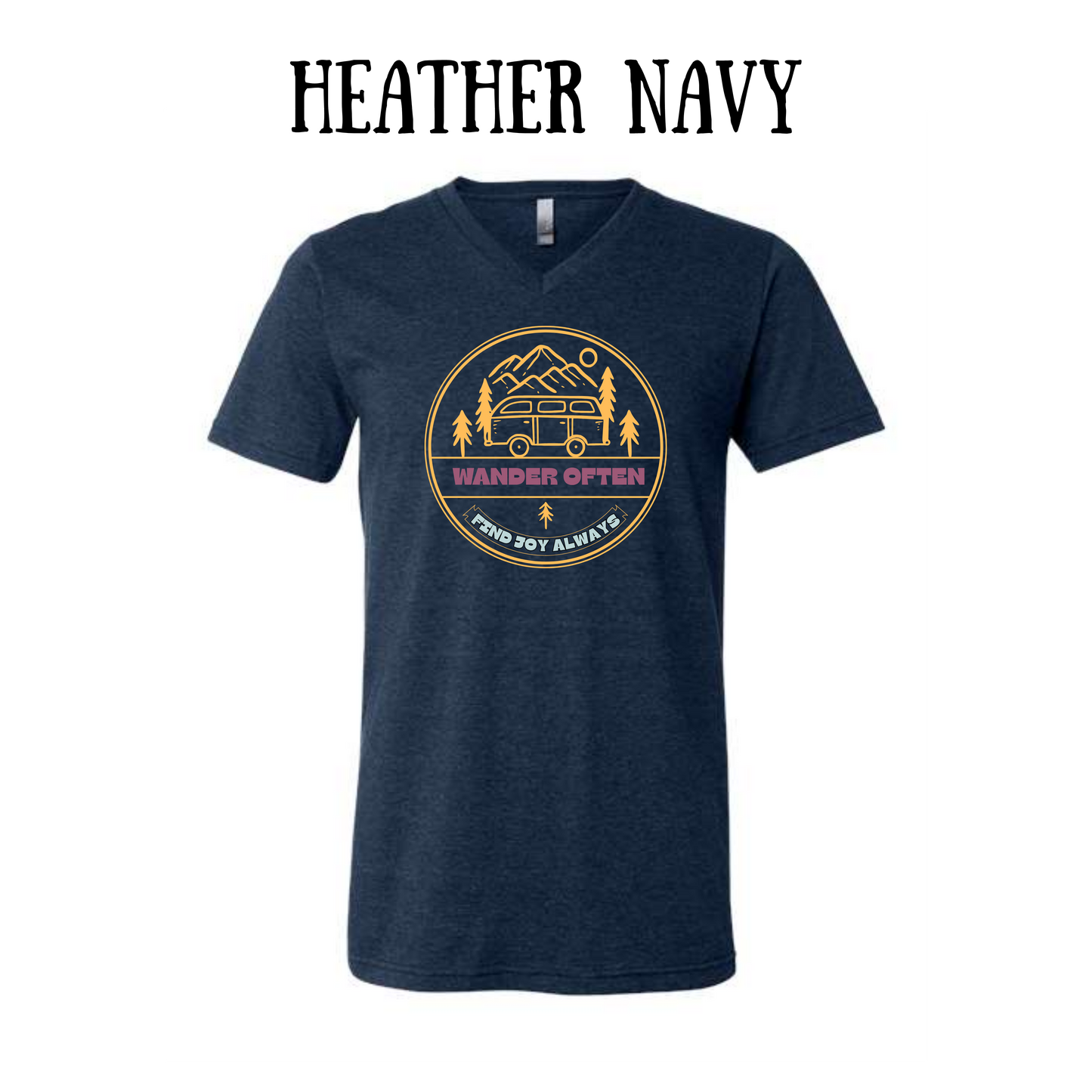 CP - Wander Often - Unisex V-Neck - Assorted Colors