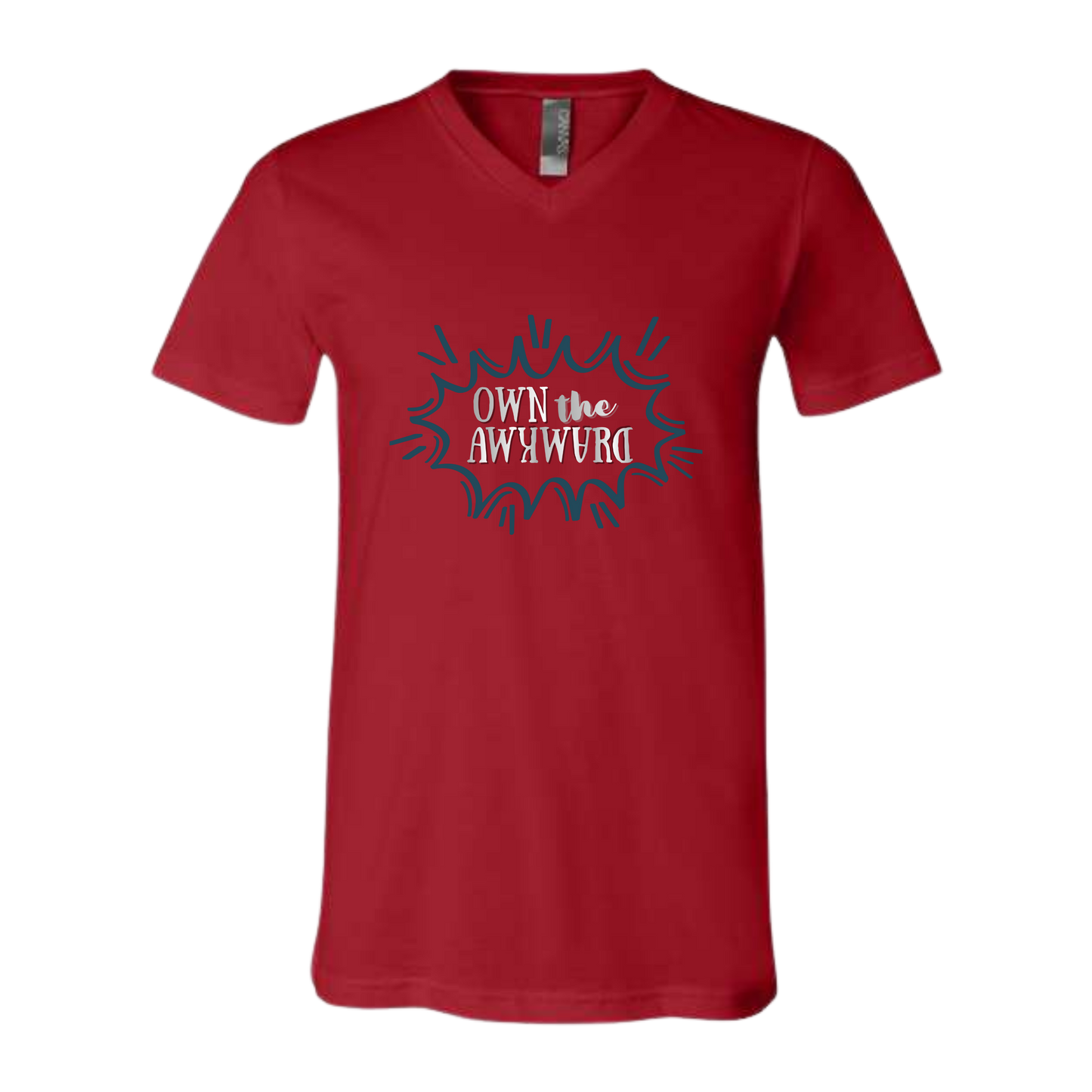 Own the Awkward - Bella+Canvas - Unisex V-Neck - Assorted Colors