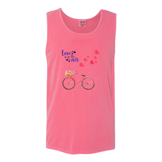 Love is in the Air - Comfort Colors - Unisex Tank - Assorted Colors