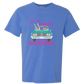 Get in Loser We're Playing Mahjong - Comfort Colors - Heavyweight Unisex Tee - Blues