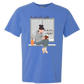 The Weather Outside is Frightful - Comfort Colors - Heavyweight Unisex Tee - Blues
