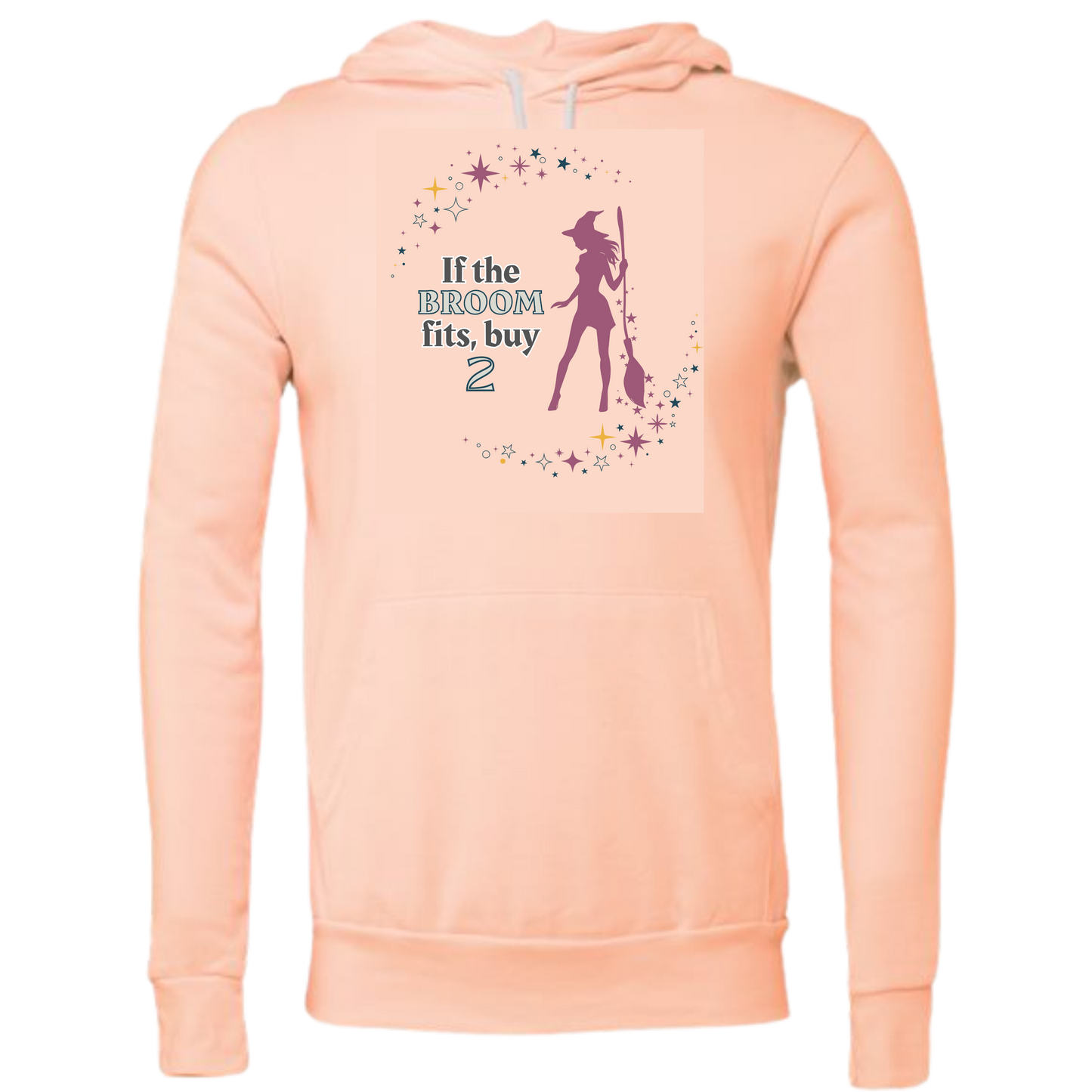 HP - If The Broom Fits - Sponge Fleece Hoodie - Assorted Colors