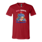 Red, White, And Blueberries - Bella+Canvas - Unisex V-Neck - Assorted Colors