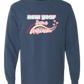 New Year Same Sarcasm - Comfort Colors - Heavyweight Long Sleeve Tee - Blues & Greens