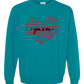 You & Me - Comfort Colors - Sweatshirt - Blues