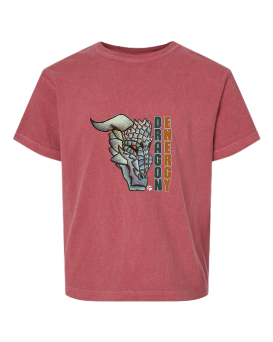 Dragon Energy - Comfort Colors - Heavyweight Youth Tee - Assorted Colors