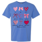 Galatians 5 - Valentines - Comfort Colors - Heavyweight Unisex Tee - Blues