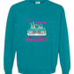 Get in Loser We're Playing Mahjong- Comfort Colors - Sweatshirt - Blues