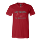 Life Happens The Beach Helps - Bella+Canvas - Unisex V-Neck - Assorted Colors