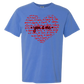 You & Me - Comfort Colors - Heavyweight Unisex Tee - Blues