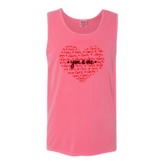 You & Me - Comfort Colors - Unisex Tank - Assorted Colors