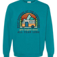What Happens At The Campground - Comfort Colors - Sweatshirt - Blues