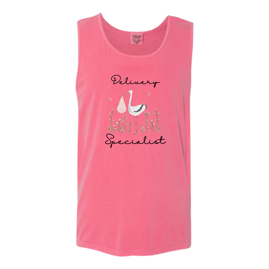 Delivery Specialist - Comfort Colors - Unisex Tank - Assorted Colors