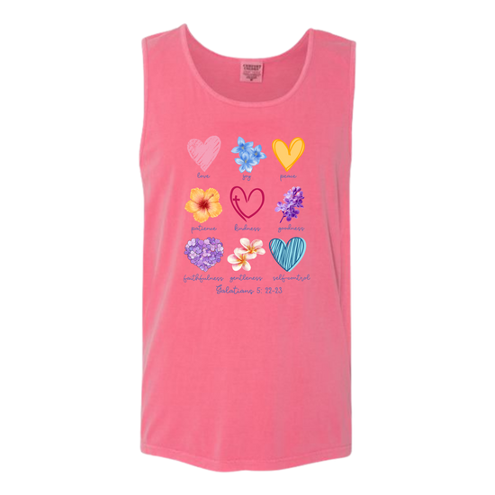 Galatians 5 - Spring - Comfort Colors - Unisex Tank - Assorted Colors