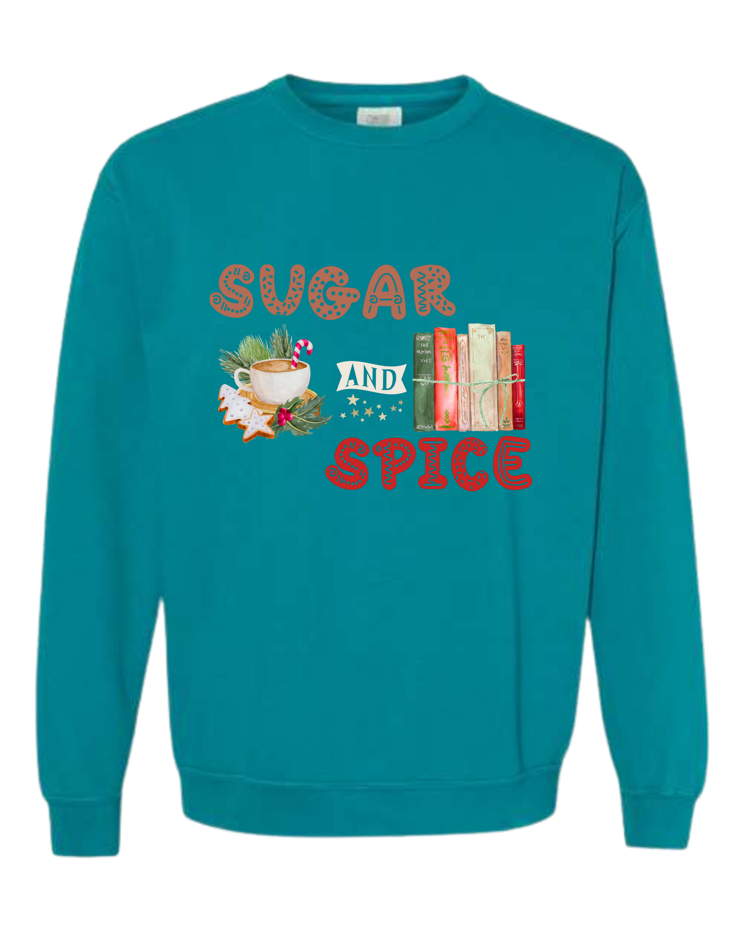 Sugar And Spice - Comfort Colors - Sweatshirt - Blues