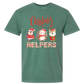 Christmas Helpers - Comfort Colors - Heavyweight Unisex Tee - Greens