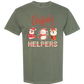Christmas Helpers - Comfort Colors - Heavyweight Unisex Tee - Greens