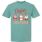 Christmas Helpers - Comfort Colors - Heavyweight Unisex Tee - Greens